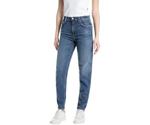 Replay Jeans da Donna a Vita Alta Keida, 009 Blu Medio., 24W x 32L