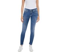 Replay jeans da donna con power stretch, blu (Medium Blue 009), 28W / 28L