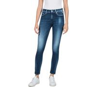 REPLAY WHW689 Luzien White Shades Jeans, Medium Blue 009, 25W / 28L Donna
