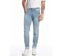 Replay Jeans Da Uomo ANBASS - Slim Fit - Blu - Denim Chiaro W29-W40 Stretch
