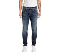 Replay Jeans da Uomo Anbass Slim Fit Hyperflex con Stretch, Dark Blue 007-5, 30W x 30L