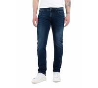 Replay Jeans da Uomo Anbass Slim-Fit Hyperflex Forever Dark con Elasticizzato, Blu (Dark Blue 007), 33W / 30L