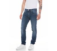 Replay Jeans da Uomo Anbass Slim-Fit Hyperflex Forever Dark con Elasticizzato, Blu (Dark Blue 007), 33W / 32L