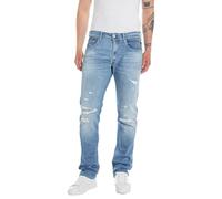 Replay jeans da uomo con super stretch, blu (Light Blue 010), 38W / 36L