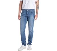 Replay jeans da uomo elasticizzati, blu (Medium Blue 009), 34W / 32L