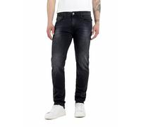 Replay Jeans da Uomo Slim Fit Anbass con Power Stretch, Grigio (Dark Grey 097), W36 x L36