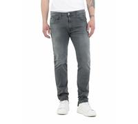 Replay Jeans da Uomo Slim Fit Anbass con Power Stretch, Grigio (Grigio Scuro 096), W36 x L30