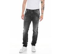 Replay Jeans da Uomo Slim Fit Anbass con Power Stretch, Grigio (Grigio Scuro 097), W31 x L32