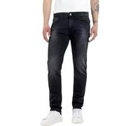 Replay Jeans da Uomo Slim Fit Anbass con Power Stretch, Grigio (Grigio Scuro 097), W36 x L32