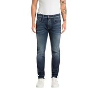 Replay Jeans da Uomo Slim Fit Anbass Hyperflex Dust, 007 Blu Scuro., 31 W/32 L