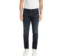 Replay Jeans da Uomo Slim Fit Anbass Hyperflex Dust, 007 Blu Scuro., 38W x 36L