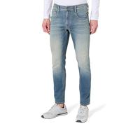 Replay Jeans da Uomo Slim Fit Anbass Hyperflex Dust, 009 Blu Medio., 38W x 34L
