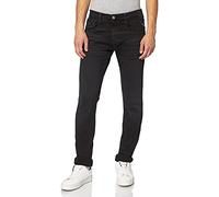Replay Jeans da Uomo Slim Fit Anbass Hyperflex Dust, 098 Nero, 33W x 34L