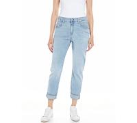 REPLAY Jeans Donna Marty BoyFit Elasticizzati, Blu (Light Blue 010), W24 x L28