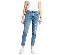 REPLAY Jeans Donna Marty BoyFit Elasticizzati, Blu (Medium Blue 009), W25 x L32