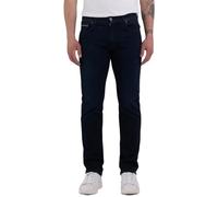 Replay Jeans Dritti Grover da Uomo con Elasticità, Blu (Blu Scuro 007), 29 W / 34 L