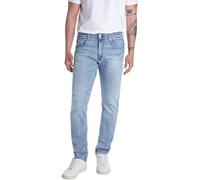 Replay Jeans Dritti Grover da Uomo con Elasticità, Blu (Light Blue 010), 32W / 34L