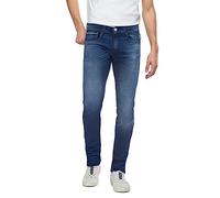 Replay Jeans Dritti Grover da Uomo con Elasticità, Blu (Medium Blue 009), 29W / 32L