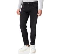 Replay Jeans Hyperflex Slim-Fit Anbass da Uomo con Elasticità, Nero (Nero 098), W36 x L30