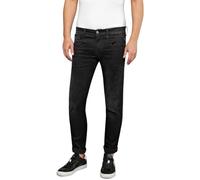 Replay Jeans Hyperflex Slim-Fit Anbass da Uomo con Elasticità, Nero (Nero 098), W36 x L32
