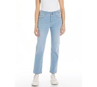 Replay Jeans Maijke Dritti da Donna a Vita Alta, 010 Light Blue., 25W x 28L