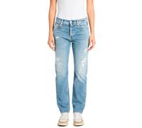 Replay Jeans Maijke Dritti da Donna a Vita Alta, 010 Light Blue., 29W x 34L