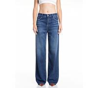 Replay Jeans Palazzo Blu Scuro Donna 26
