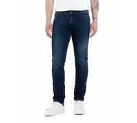 Replay Jeans Uomo Pantaloni Jeans Stretch Anbass Slim Fit Blu Denim
