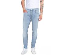 REPLAY Jeans Uomo Willbi regular Fit Elasticizzati, Blu (Dark Blue 010), W27 x L32