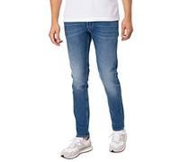 REPLAY Jeans Uomo Willbi regular Fit Elasticizzati, Blu (Medium Blue 009), W38 x L34