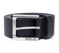REPLAY Leather Belt W95 Black