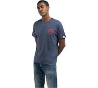 Replay M3023 T-Shirt, 282 Medium Blue, S Uomo