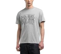 Replay M3042 T-Shirt, M08 Light Grey Melange, XS Uomo