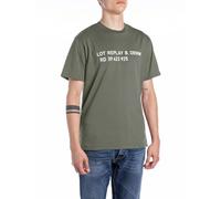 Replay M3050 T-Shirt, 835 Sage Green, S Uomo