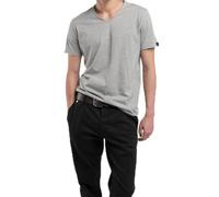 REPLAY M3591a T-Shirt, M08 Grigio Chiaro Melange, M Uomo