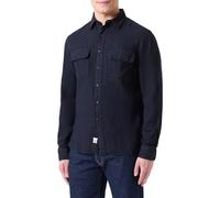 Replay M4147 Camicia, 970 Dark Navy, 3XL Uomo