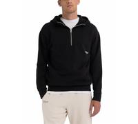 Replay M6267 Felpa con Cappuccio, 098 Nero, L Uomo