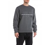 REPLAY M6709, Maglia di tuta Uomo, Grigio (Titanium 291), S