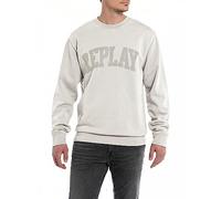 REPLAY M6714, Maglia di tuta Uomo, Avorio (Platinum 012), S