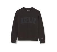 REPLAY M6714, Maglia di tuta Uomo, Nero (Blackboard. 099), S
