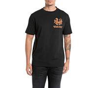 Replay M6872 T-Shirt, 098 Nero, S Uomo