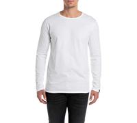 Replay M3592a T-Shirt, 001 Bianco, M Uomo