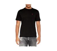 Replay Maglietta Basic da Uomo, vestibilità Normale, con Scollo Rotondo, 098 Nero, M