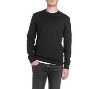 Replay M3101 T-Shirt, 098 Nero, L Uomo