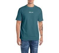 Replay Maglietta da Uomo, 386 Atlantic Green, XL