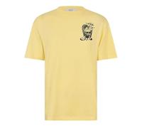 Replay Maglietta da Uomo a Maniche Corte, 645 Pale Giallo, S