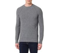 Replay Maglione da Uomo Girocollo, Iron Melange M08 (Grigio), XXL