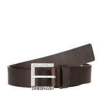 Replay Men's Accessoires 3.5 cm - Cintura Leder (brown cocoa, 90)