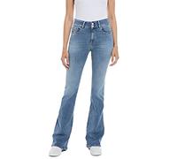 REPLAY Newluz Flare, Jeans Donna, 009 Medium Blue, 23W / 32L