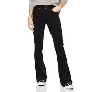 Replay NEWLUZ Flare Pantaloni, Nero (098 Black), 27 W / 32 L Donna